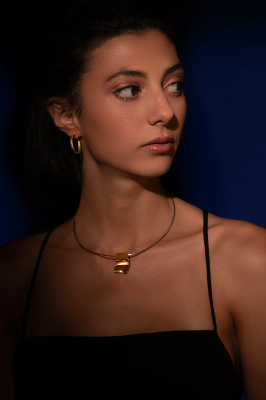 Golden wave choker - Limited edition