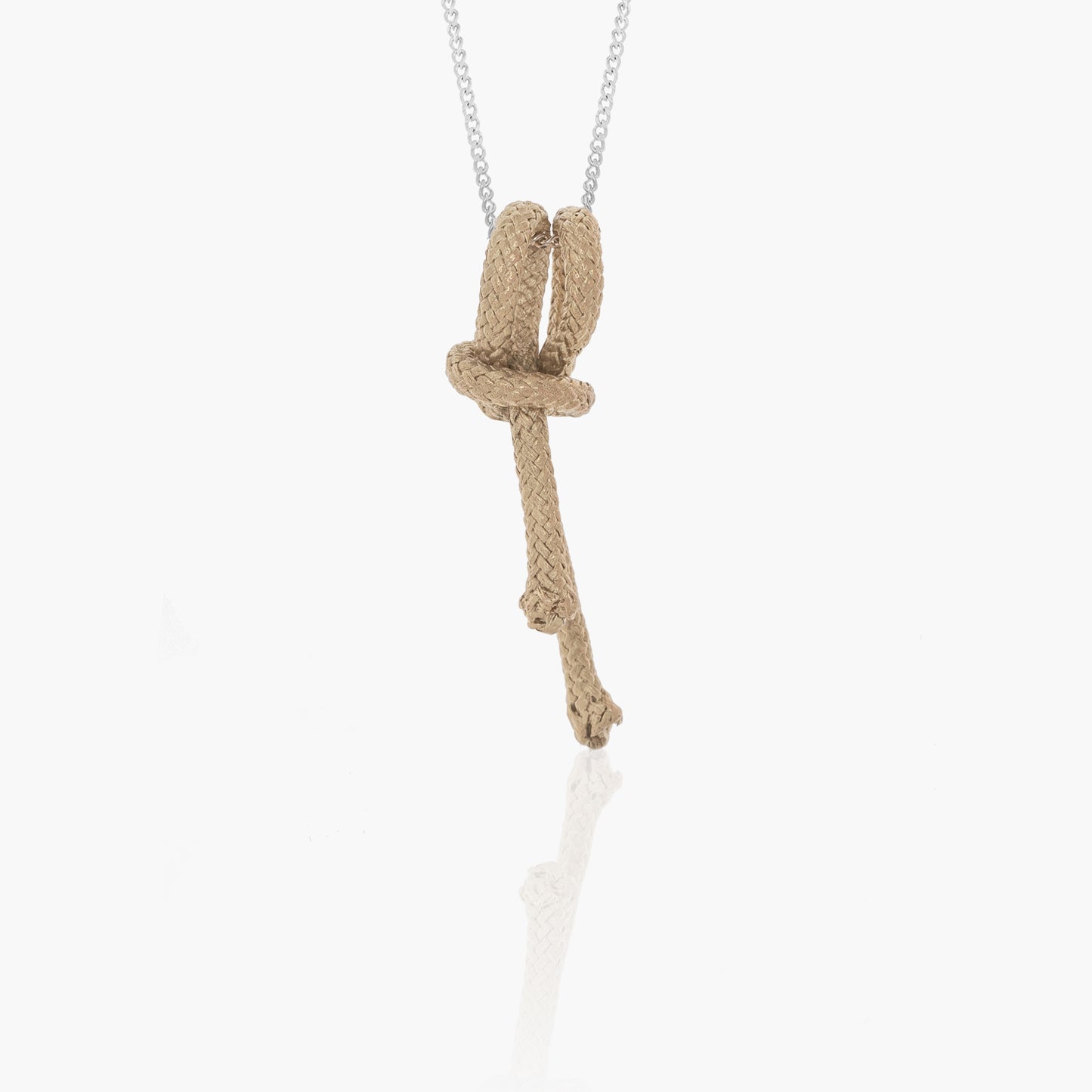 Nautical Golden Knot Pendant - Ballestrinque S