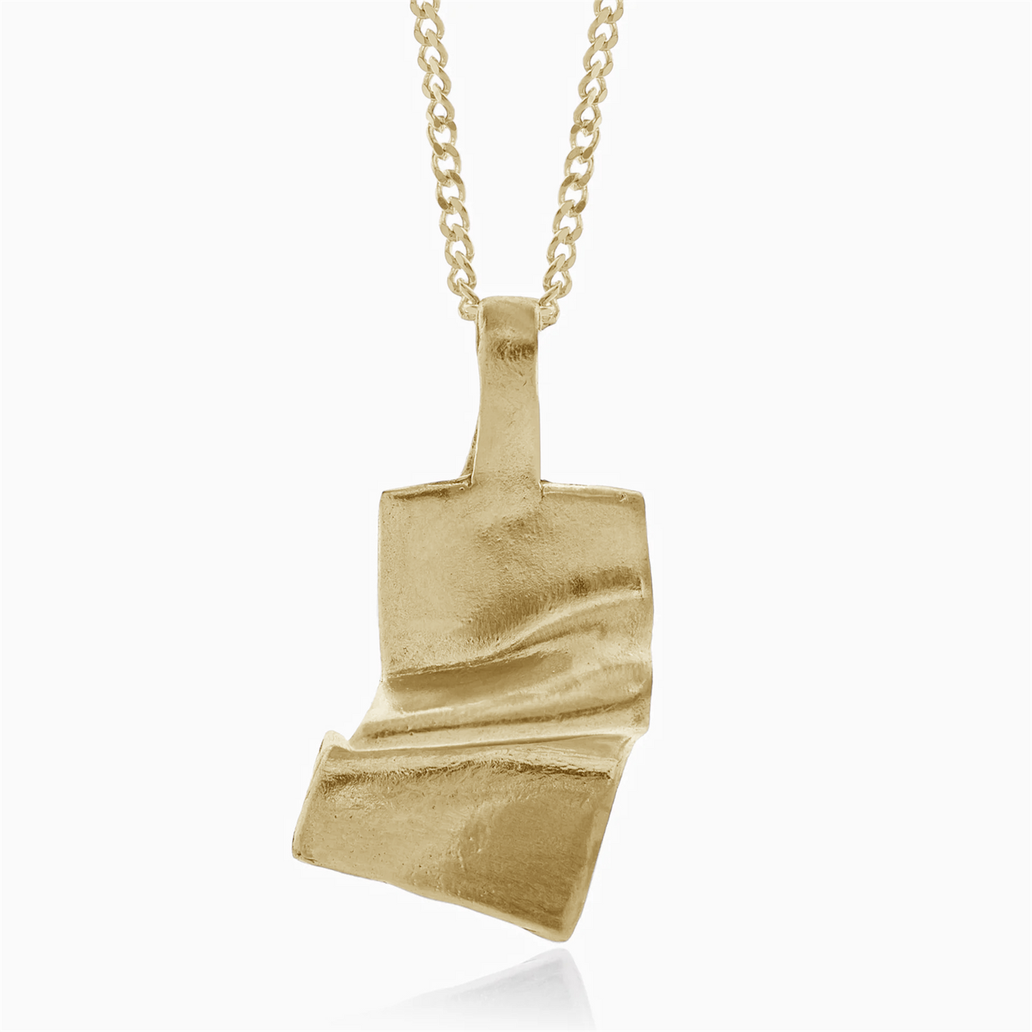 Sea-inspired Little Wave Pendant in Sterling Silver