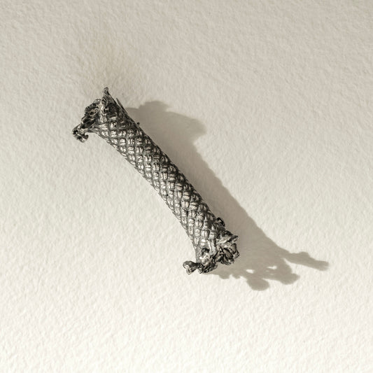 Author jewelry brooch by Angela Lago