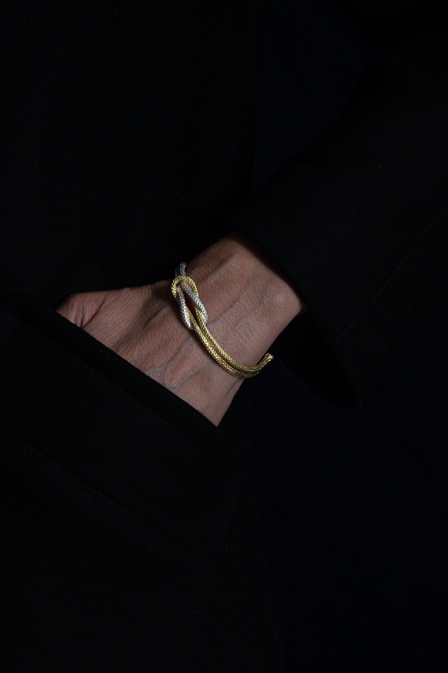 Wearable art bracelet by Angela Lago