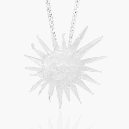 Sterling Silver star fusil pendant by Angela Lago