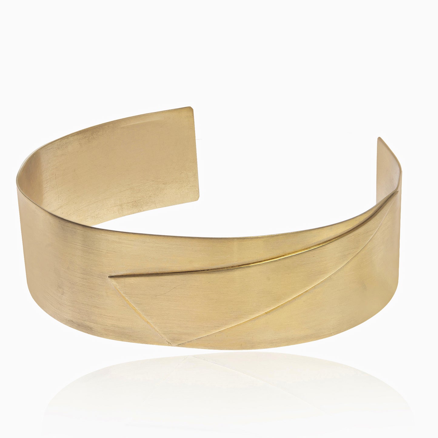 Goldenes Halsband „Sea Wake“